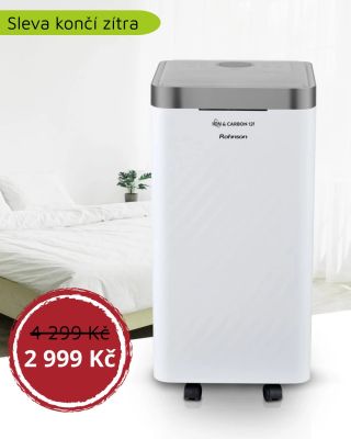 Odvlhčovač vzduchu R-91712 ION & CARBON 👉 https://www.rohnson.cz/r-91712/ 💧 Výkon 10 l/den pro prostory do 60 m² 🌿...