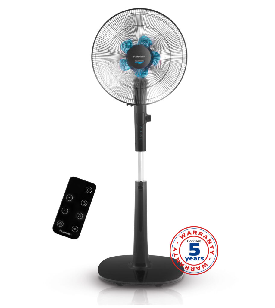 Stand Fan with remote control 40 cm R-8600 Silent Breezer